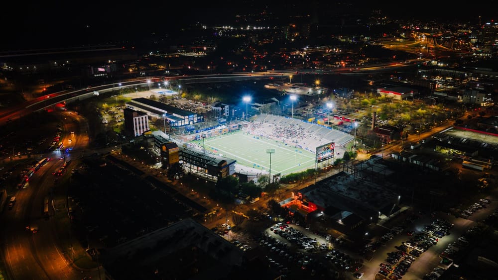 High school football action in the Chattanooga area, where local programs in Tennessee and Georgia continue to draw college recruiters.