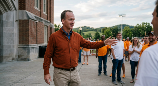 Peyton Manning associated with Tennessee Volunteers football in a story relevant to Chattanooga and East Tennessee fans